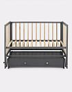 Детская кровать 120*60 "INDY BOX", маятник/ящик, RANT, Moon Grey