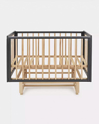 Детская кровать 120*60 "INDY PRO", маятник, RANT, Moon Grey