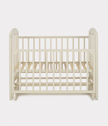 Детская кровать 120*60 "Сильвия-5", универ. маят, слоновая кость