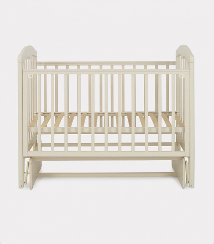 Детская кровать 120*60 "Сильвия-5", универ. маят, слоновая кость